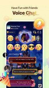 اسکرین شات 3 برنامه Yalla - Group Voice Chat Rooms