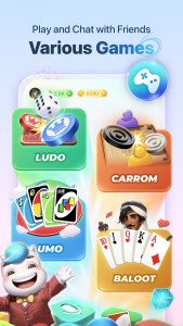 اسکرین شات 1 برنامه Yalla - Play Game & Voice Chat