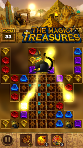 اسکرین شات بازی The magic treasures: Pharaoh's empire puzzle 4