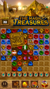 اسکرین شات بازی The magic treasures: Pharaoh's empire puzzle 7