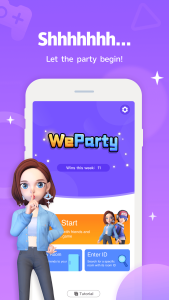 اسکرین شات 1 بازی WeParty - Voice Party Gaming