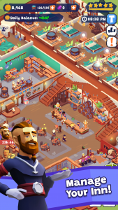 اسکرین شات بازی Idle Inn Empire: Hotel Tycoon 1