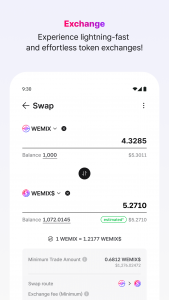 اسکرین شات برنامه WEMIX PLAY 7