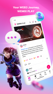 اسکرین شات برنامه WEMIX PLAY 1