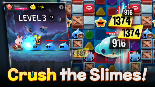 اسکرین شات بازی Anipang Matchlike (Puzzle RPG) 1