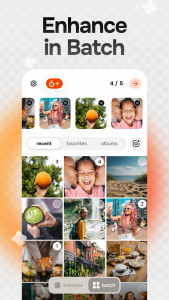 اسکرین شات 4 برنامه Citrus 1 Tap Perfect Photo AI
