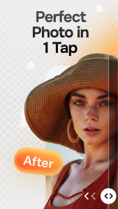 اسکرین شات 1 برنامه Citrus 1 Tap Perfect Photo AI