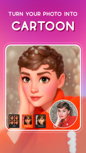 اسکرین شات 2 برنامه Voila AI Artist Cartoon Filter