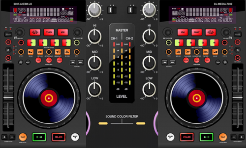 اسکرین شات برنامه Virtual DJ Mp3 Pro Mixer 1