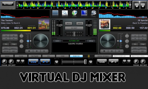 اسکرین شات برنامه Virtual DJ Music Mixer 1