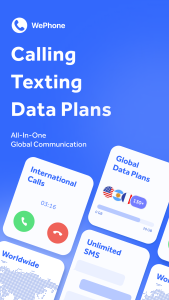 اسکرین شات 1 برنامه WePhone: WiFi Phone Call &Text