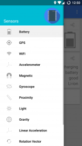 اسکرین شات 1 برنامه Sensors Multitool