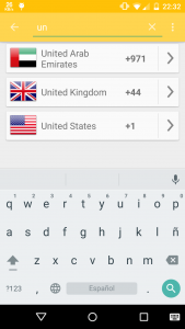 اسکرین شات 4 برنامه Phone Codes of the World