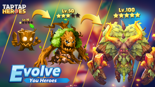 اسکرین شات بازی Taptap Heroes:ldle RPG 3