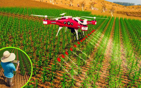 اسکرین شات بازی Drone Farming USA 7