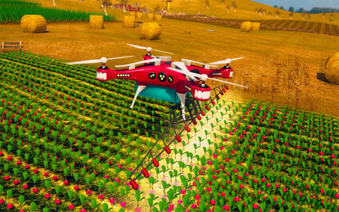 اسکرین شات بازی Drone Farming USA 2