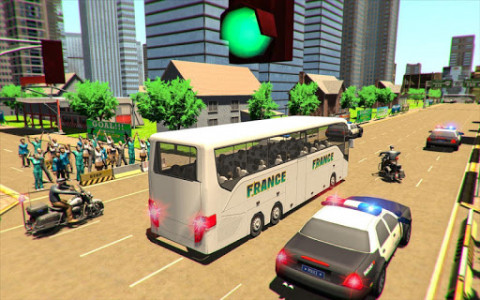 اسکرین شات برنامه City Bus Simulator Pro Transport Game 2