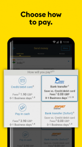 اسکرین شات برنامه Western Union App: Send Money Abroad 2