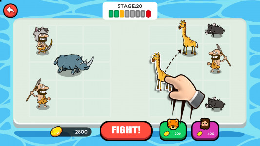 اسکرین شات بازی Merge Dinosaur 1