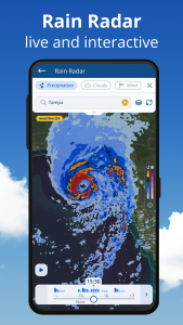 اسکرین شات برنامه weather24: Forecast & Radar 1