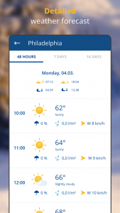 اسکرین شات برنامه weather24: Forecast & Radar 4