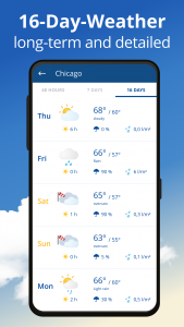 اسکرین شات 4 برنامه weather24: Forecast & Radar