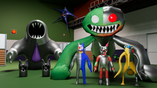 اسکرین شات 2 بازی Green Monster Survival 4 Story