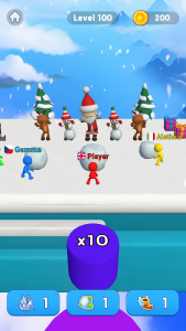 اسکرین شات بازی Snowball Race 3D: Ice Bridge 4