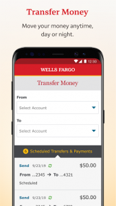 اسکرین شات برنامه Wells Fargo Mobile 8