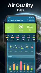 اسکرین شات 8 برنامه Weather forecast