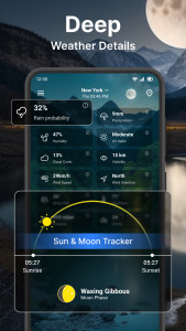 اسکرین شات برنامه Weather forecast 5