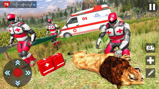 اسکرین شات بازی Animals Rescue Game Doctor Robot 3D 6