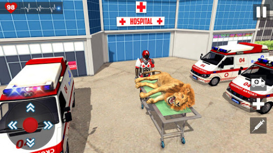 اسکرین شات بازی Animals Rescue Game Doctor Robot 3D 5