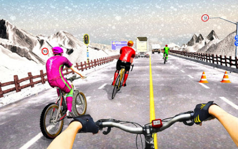 اسکرین شات بازی Bicycle Rider City Racer 2019 3