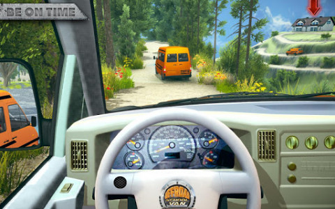 اسکرین شات بازی Offroad School Van Driving: Minibus Simulator 2019 2