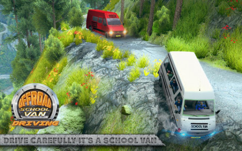 اسکرین شات بازی Offroad School Van Driving: Minibus Simulator 2019 4