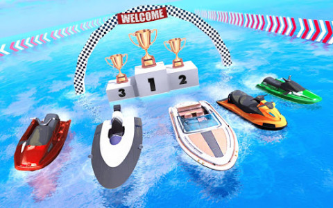 اسکرین شات بازی Powerboat Speed Racing 3D 2
