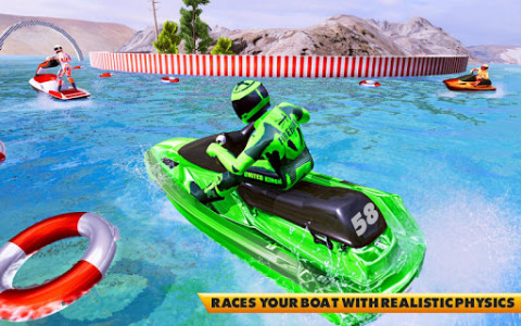 اسکرین شات بازی Powerboat Speed Racing 3D 5