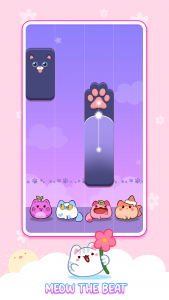 اسکرین شات 4 بازی Cat Tiles: Cute Piano Game