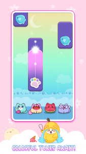 اسکرین شات 3 بازی Cat Tiles: Cute Piano Game
