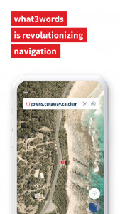 اسکرین شات برنامه what3words: Navigation & Maps 1