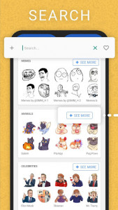 اسکرین شات برنامه Stickers Cloud & Sticker Maker 3
