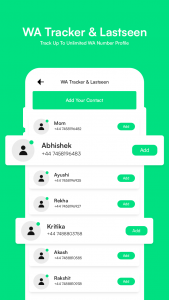 اسکرین شات برنامه Whats Tracker Lastseen tracker 2