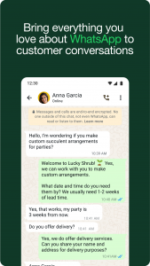 اسکرین شات برنامه WhatsApp Business 8