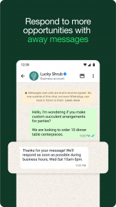 اسکرین شات برنامه WhatsApp Business 4