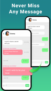 اسکرین شات 5 برنامه Recover Deleted Messages