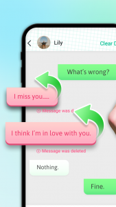 اسکرین شات 1 برنامه Recover Deleted Messages