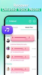اسکرین شات 7 برنامه Recover Deleted Messages