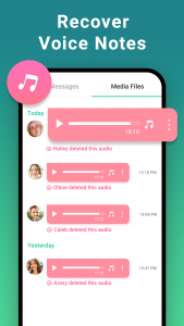 اسکرین شات 7 برنامه Recover Deleted Messages