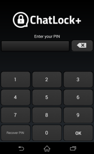 اسکرین شات برنامه Messenger and Chat Lock 1